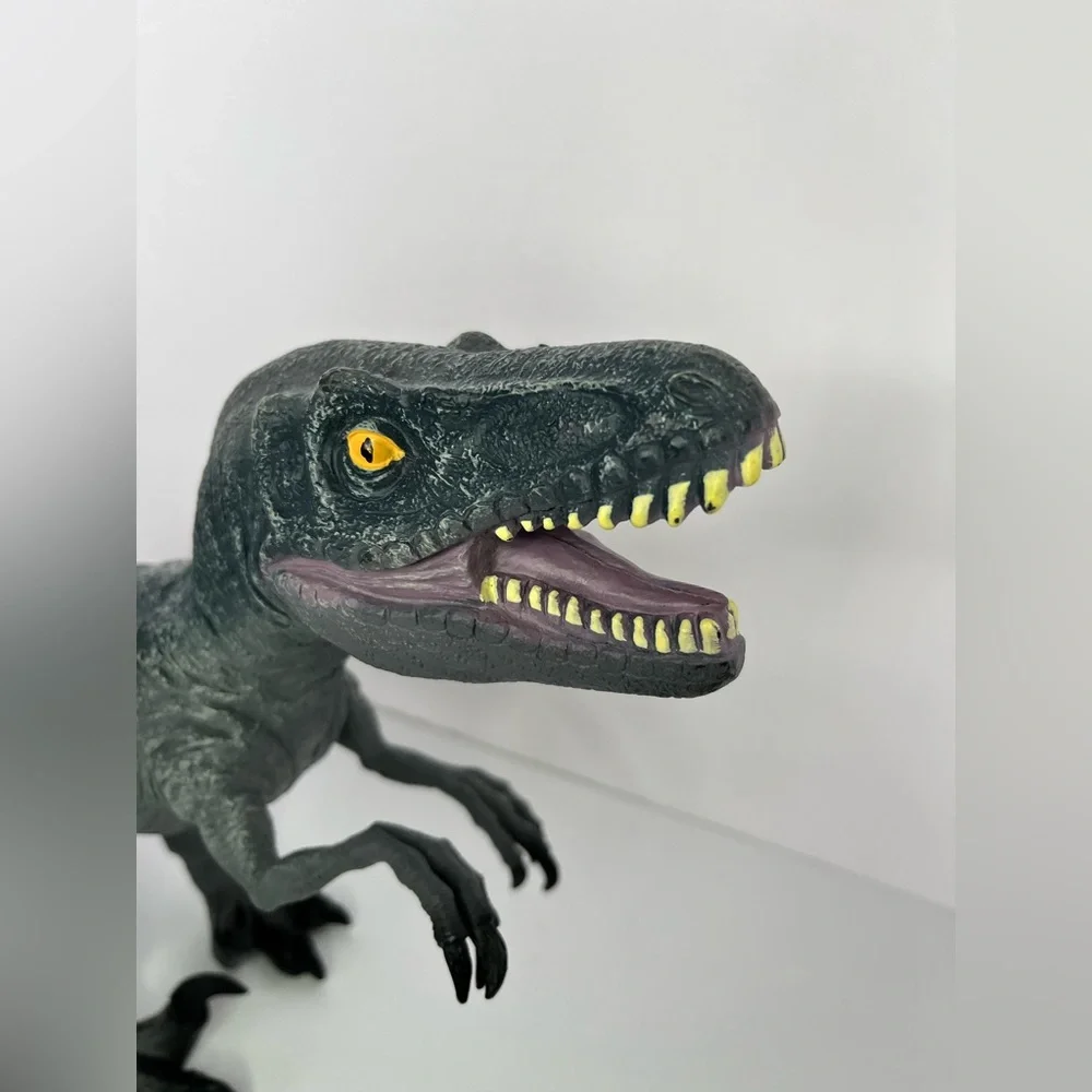 Realistic Dinosaur Adventure Force Velociraptor Raptor Soft Toy Figure 18